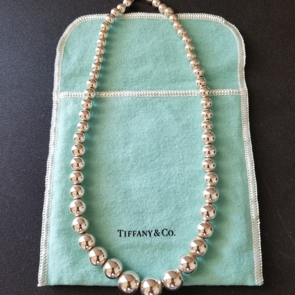 Tiffany & Co. Jewelry Tiffany Co Graduated Ball Necklace Poshmark